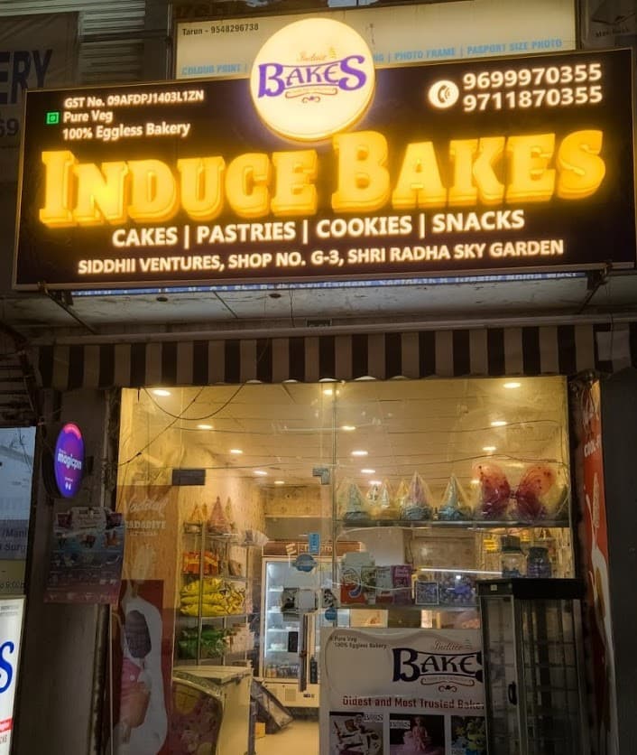 Freshly baked goods at Induce Bakes bakery